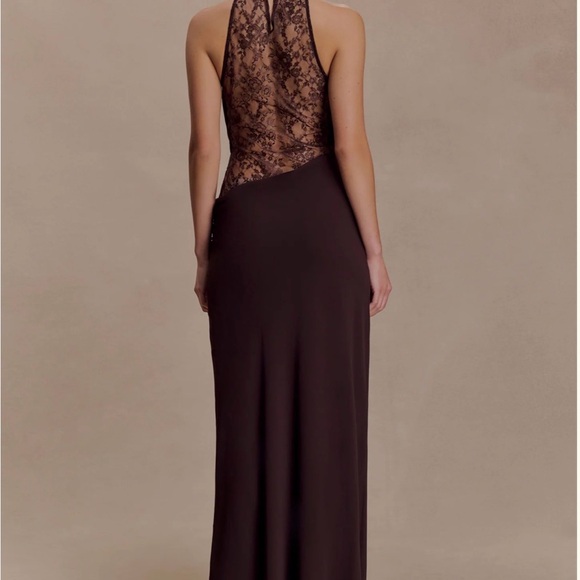 Meshki Arra Dress in Cocoa Brown - Picture 4 of 4